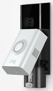 Ring Video Doorbell II showing detachable battery